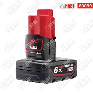 Milwaukee M12 B6 12 V 6,0 Ah Li-Ion akkumulátor