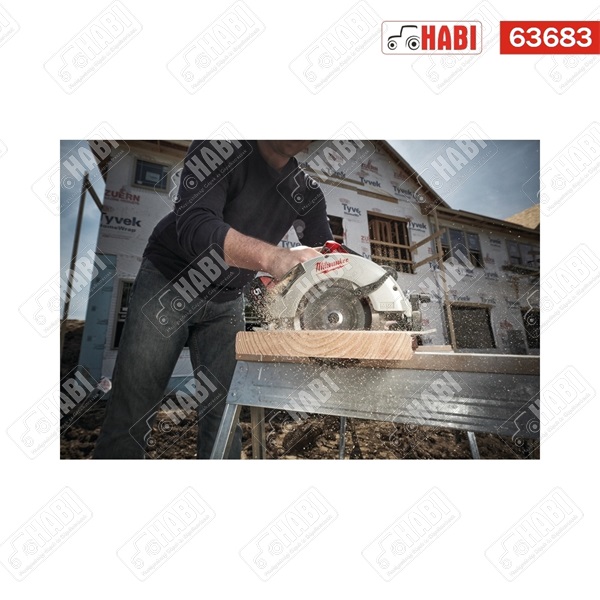 Milwaukee M18BLCS66-0X M18™ szénkefe nélküli körfűrész 66 MM akku és töltő nélkül