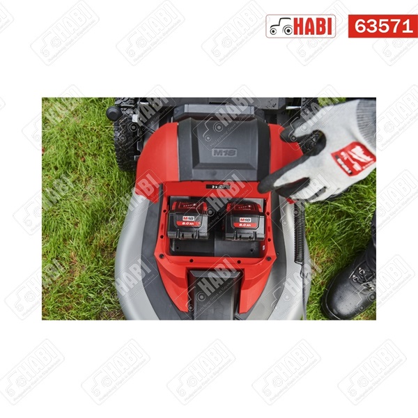 Milwaukee M18F2LM46-0 önjáró fűnyíró 46 CM, akku és töltő nélkül