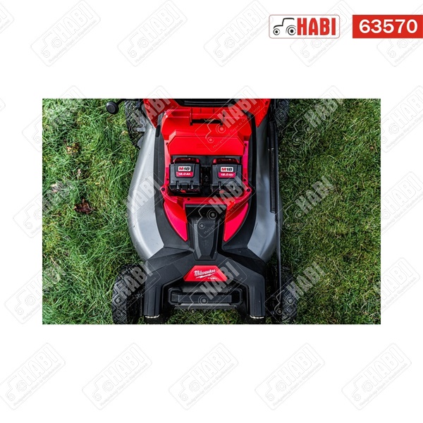 Milwaukee M18F2LM53-0 önjáró fűnyíró 53 CM, akku és töltő nélkül