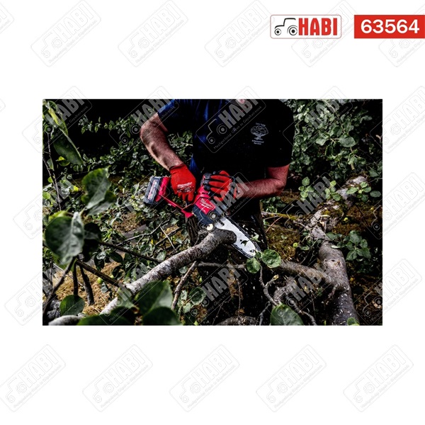 Milwaukee M18FHS20-552 ágvágó láncfűrész 20cm, 2db M18 5,5Ah akkuval és 1db M12-M18 gyorstöltővel