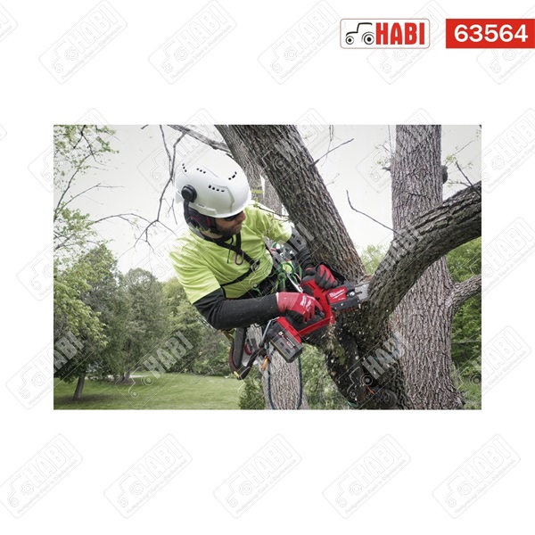 Milwaukee M18FHS20-552 ágvágó láncfűrész 20cm, 2db M18 5,5Ah akkuval és 1db M12-M18 gyorstöltővel