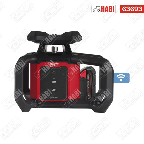 Milwaukee M18RLOH600-201C M18™ forgólézer 600M 1db M18 2,0H akkuval, M12-M18 intelligens töltővel, szerszámkofferben