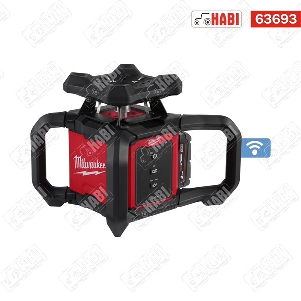 Milwaukee M18RLOH600-201C M18™ forgólézer 600M 1db M18 2,0H akkuval, M12-M18 intelligens töltővel, szerszámkofferben