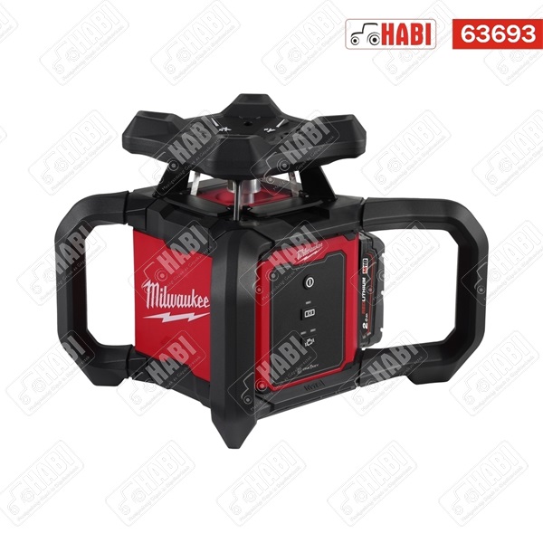 Milwaukee M18RLOH600-201C M18™ forgólézer 600M 1db M18 2,0H akkuval, M12-M18 intelligens töltővel, szerszámkofferben
