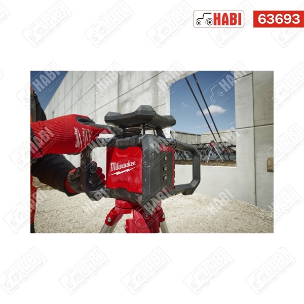 Milwaukee M18RLOH600-201C M18™ forgólézer 600M 1db M18 2,0H akkuval, M12-M18 intelligens töltővel, szerszámkofferben
