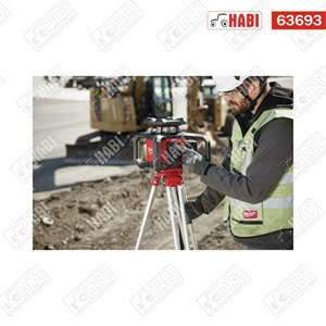 Milwaukee M18RLOH600-201C M18™ forgólézer 600M 1db M18 2,0H akkuval, M12-M18 intelligens töltővel, szerszámkofferben