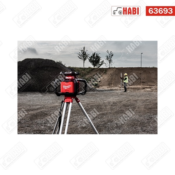 Milwaukee M18RLOH600-201C M18™ forgólézer 600M 1db M18 2,0H akkuval, M12-M18 intelligens töltővel, szerszámkofferben