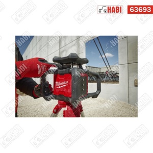 Milwaukee M18RLOH600-201C M18™ forgólézer 600M 1db M18 2,0H akkuval, M12-M18 intelligens töltővel, szerszámkofferben
