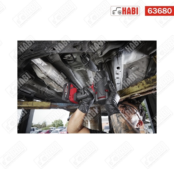 Milwaukee M18 FHIW2F12-0X M18 FUEL™ 1/2˝ nagy nyomatékú ütvecsavarozó biztosítógyűrűvel  akku és töltő nélkül