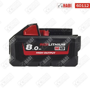 Milwaukee M18 HB8.0 18 V 8.0 AH Li-Ion akkumulátor