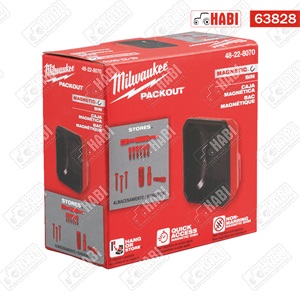 Milwaukee PACKOUT™ Mágneses Tároló 10x10 cm