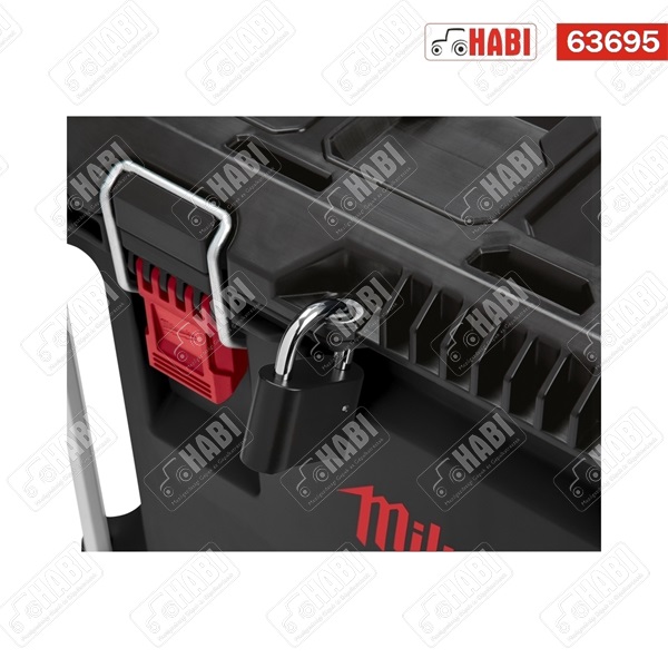 Milwaukee PACKOUT™ tároló láda 1  (kerekes, 560 x 410 x 480)