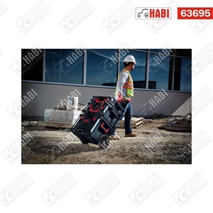 Milwaukee PACKOUT™ tároló láda 1  (kerekes, 560 x 410 x 480)