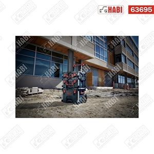 Milwaukee PACKOUT™ tároló láda 1  (kerekes, 560 x 410 x 480)