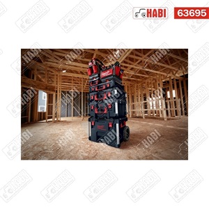 Milwaukee PACKOUT™ tároló láda 1  (kerekes, 560 x 410 x 480)