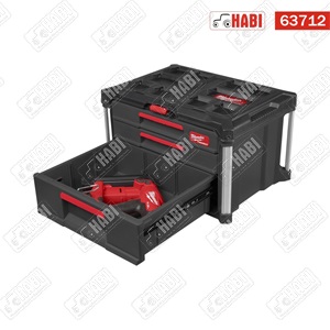 Milwaukee PACKOUT™ tároló láda 2+1 fiókos