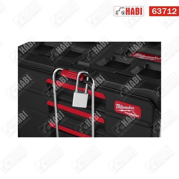 Milwaukee PACKOUT™ tároló láda 2+1 fiókos