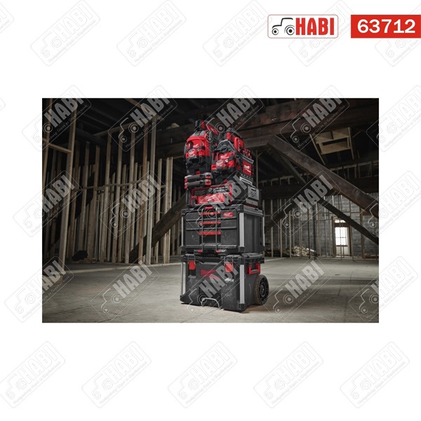 Milwaukee PACKOUT™ tároló láda 2+1 fiókos