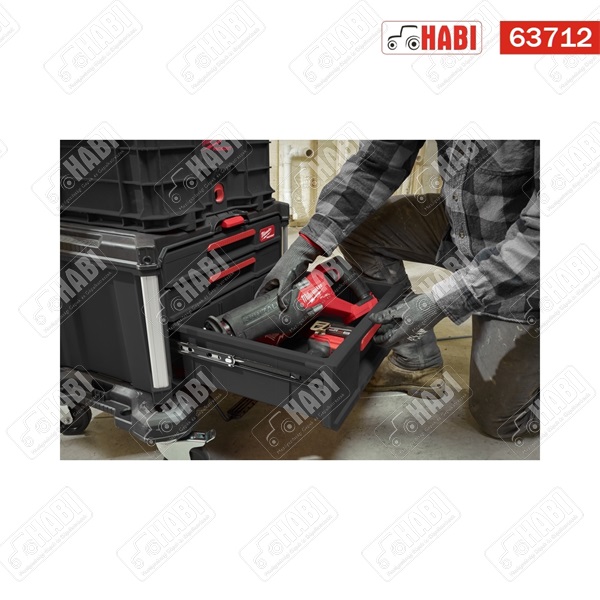 Milwaukee PACKOUT™ tároló láda 2+1 fiókos