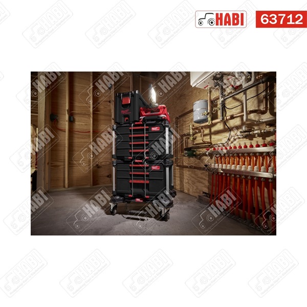 Milwaukee PACKOUT™ tároló láda 2+1 fiókos