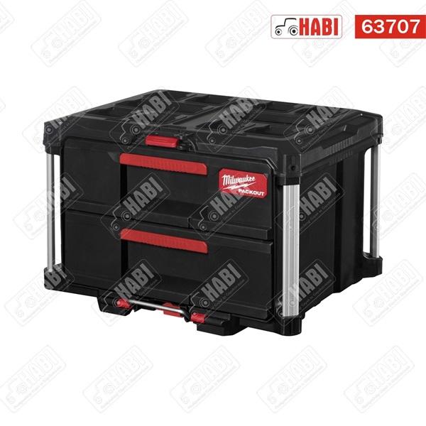 Milwaukee PACKOUT™ tároló láda 2 fiókos