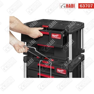 Milwaukee PACKOUT™ tároló láda 2 fiókos