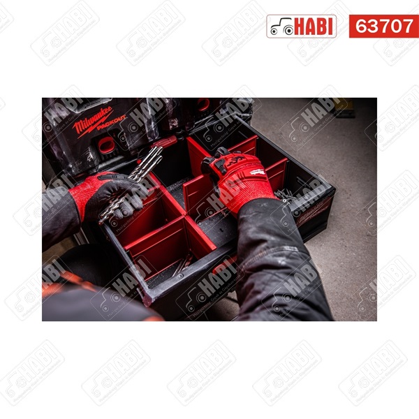 Milwaukee PACKOUT™ tároló láda 2 fiókos