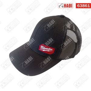 Milwaukee Snapback trucker sapka Fekete