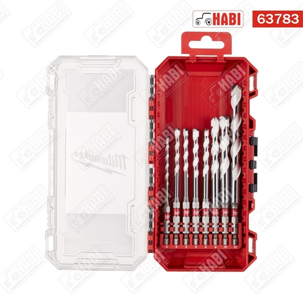 Milwaukee többfunkciós fúrószár 1/4" Hex befogással 2. klt  8 részes