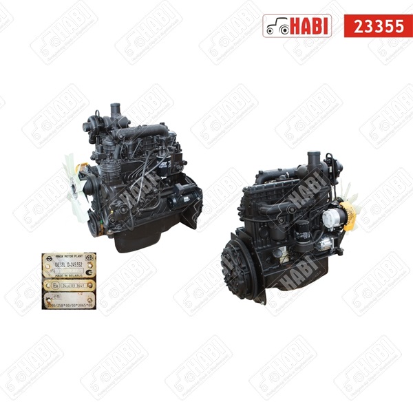 MTZ Motor komplett turbós 952.3  önindítóval