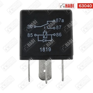 Munkaáram relé 12V 30 / 40A 5 lábas Hella