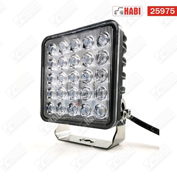 Munkalámpa CREE LED 75W, 110x110x55 mm, 5625 Lumen, 10-36V, IP67