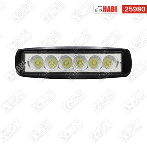 Munkalámpa EPISTAR LED 18W téglalap, 160x45x55 mm, 1350 Lumen, 10-36V, IP67
