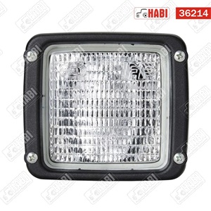 Munkalámpa Halogen 65W négyzet, 112x102x94 mm, 12/24V H3 HELLA