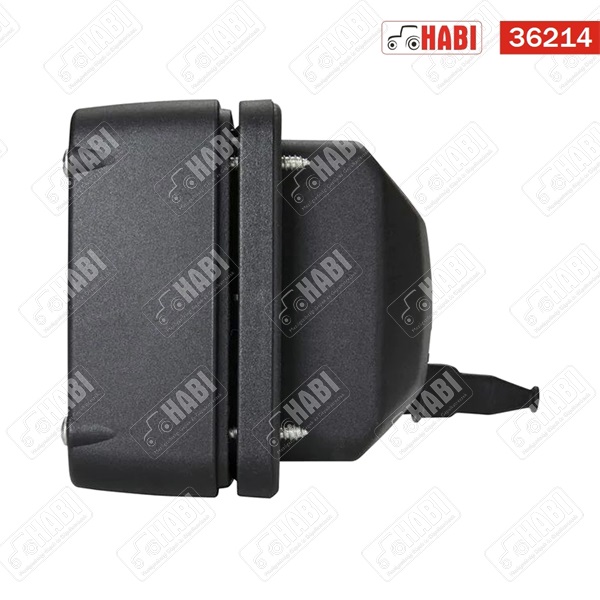 Munkalámpa Halogen 65W négyzet, 112x102x94 mm, 12/24V H3 HELLA