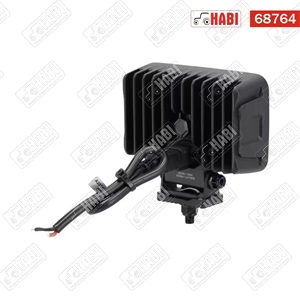 Munkalámpa LED 100W téglalap, 8950 Lumen, 12-24V, Deutsch, 2-tűs csatlakozó