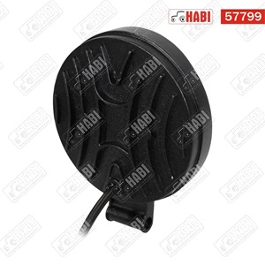 Munkalámpa LED 102W kör, 2100 Lumen, IP67, 12V-24V, D=110 mm