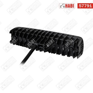 Munkalámpa LED 18W téglalap, 450 Lumen, IP67, 12V-24V, 145x35x25mm