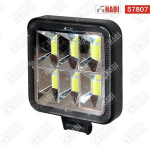 Munkalámpa LED 40W kocka, 1000 Lumen, IP67, 12V-24V, 85x85x20mm