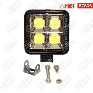 Munkalámpa LED 40W kocka, 1000 Lumen, IP67, 12V-24V, 85x85x20mm