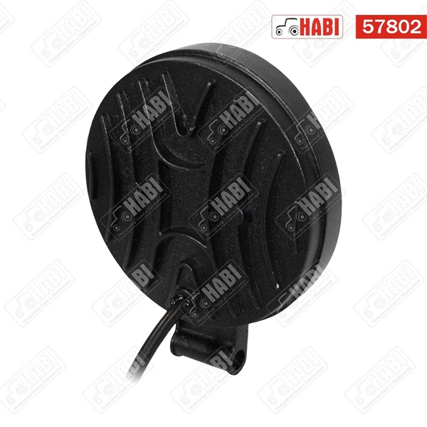 Munkalámpa LED 42W kör, 900 Lumen, IP67, 12V-24V, D=85mm