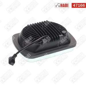 Munkalámpa LED 45W téglalap, 1600 Lumen, 200x140x71mm, 9-30V, IP67