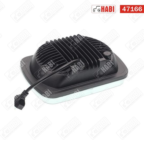 Munkalámpa LED 45W téglalap, 1600 Lumen, 200x140x71mm, 9-30V, IP67
