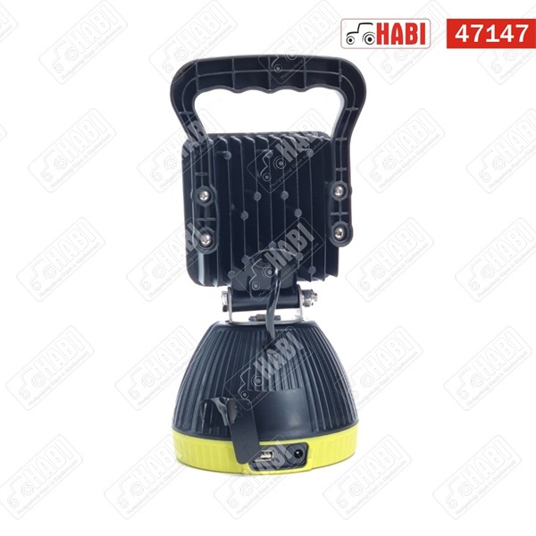 LED Szerelőlámpa 48W tölthető kocka, mágneses, 3200 lumen, 8800mAh, 10-30V, IP44
