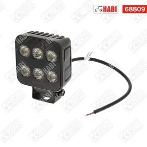 Munkalámpa LED 60W téglalap, 6600 Lumen, 12-24V, Deutsch, 2-tűs csatlakozó