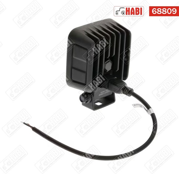 Munkalámpa LED 60W téglalap, 6600 Lumen, 12-24V, Deutsch, 2-tűs csatlakozó