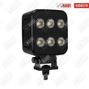 Munkalámpa LED 60W téglalap, 6600 Lumen, 12-24V, Deutsch, 2-tűs csatlakozó