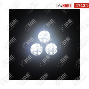 Munkalámpa drónokhoz OSRAM LED háromszög, 57x40x66,6mm, 9W, 1200 lumen, 10-30V, IP67/IP69K, HBR PREMIUM