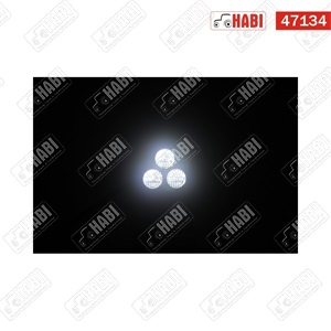 Munkalámpa drónokhoz OSRAM LED háromszög, 57x40x66,6mm, 9W, 1200 lumen, 10-30V, IP67/IP69K, HBR PREMIUM